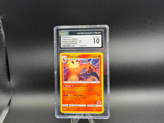 Charizard – Battle Academy – English – CGC 10