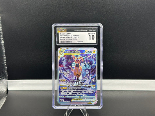 Zeraora VSTAR 220/172 – Japanese – CGC 10