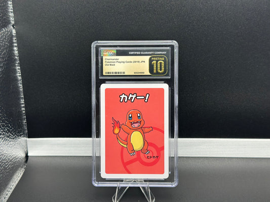 Charmander – Old Maid (Japanese) – CGC Pristine 10