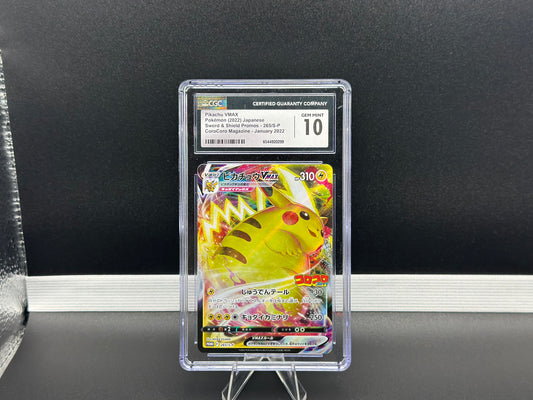 Pikachu VMAX 265/S-P – Japanese – CGC 10