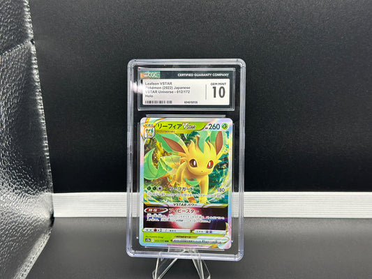 Leafeon VSTAR 012/172 β Japanese β CGC 10