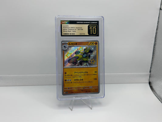 Lucario 281/190 Shiny Rare Holo - CGC Pristine 10