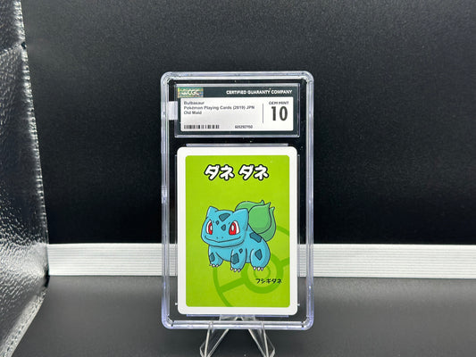 Bulbasaur – Old Maid (Japanese) – CGC 10