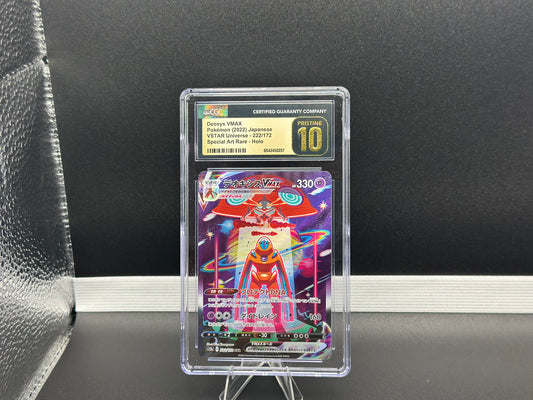 Deoxys VMAX 222/172 – Japanese – CGC Pristine 10