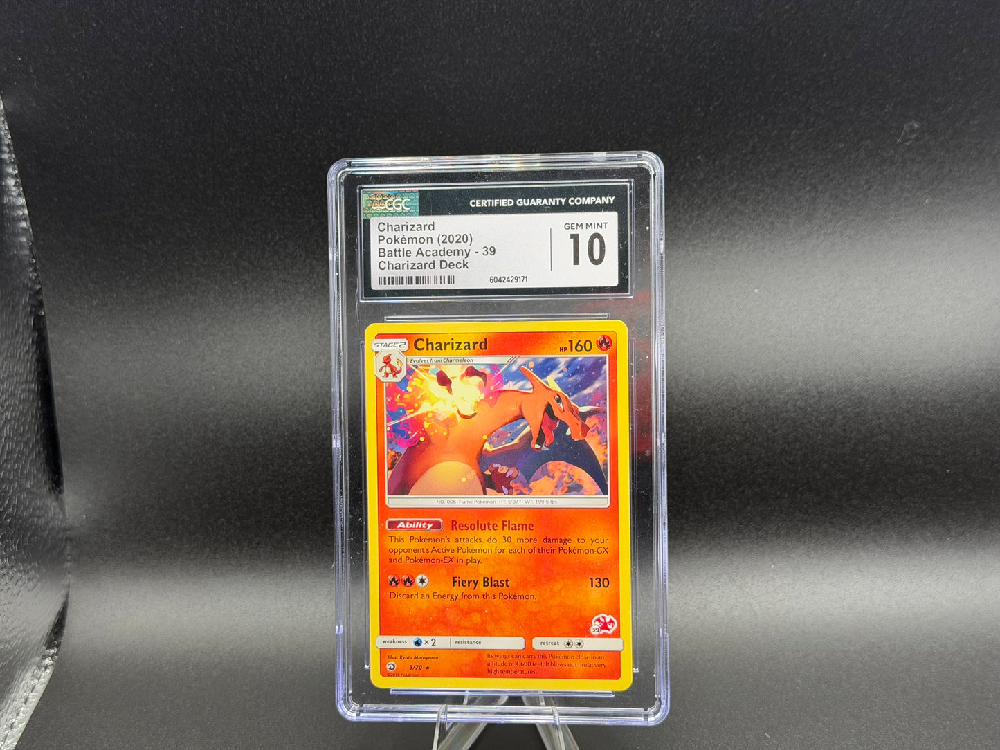 Charizard – Battle Academy – English – CGC 10