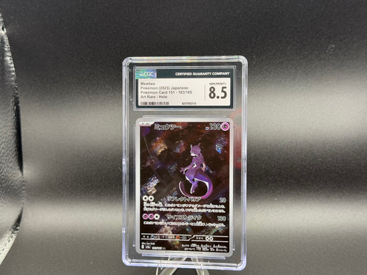 Mewtwo 183/165 – Japanese – CGC 8.5