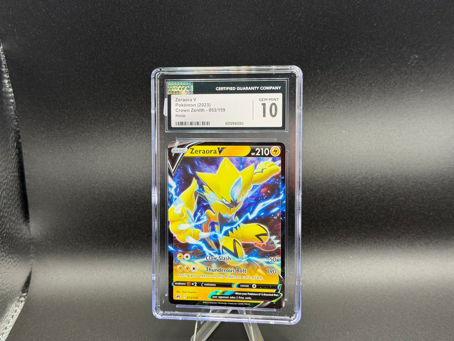 Zeraora V 053/159 – Japanese – CGC 10