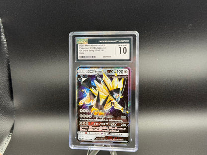 Dusk Mane Necrozma GX 086/150 – Japanese – CGC 10