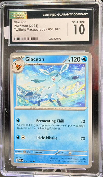 Glaceon 054/167 – English – CGC 10