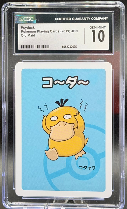 Psyduck – Old Maid (Japanese) – CGC 10