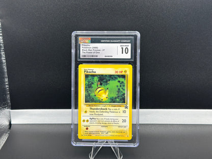 Pikachu – Black Star Promo #27 – English – CGC 10